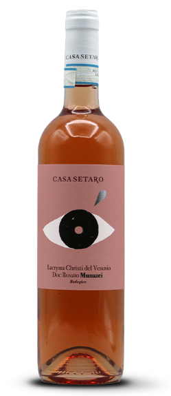Lacryma Christi Del Vesuvio Bio Rosato Munazei Casa Setaro Doc 2024 Cl.75 13% Vol.