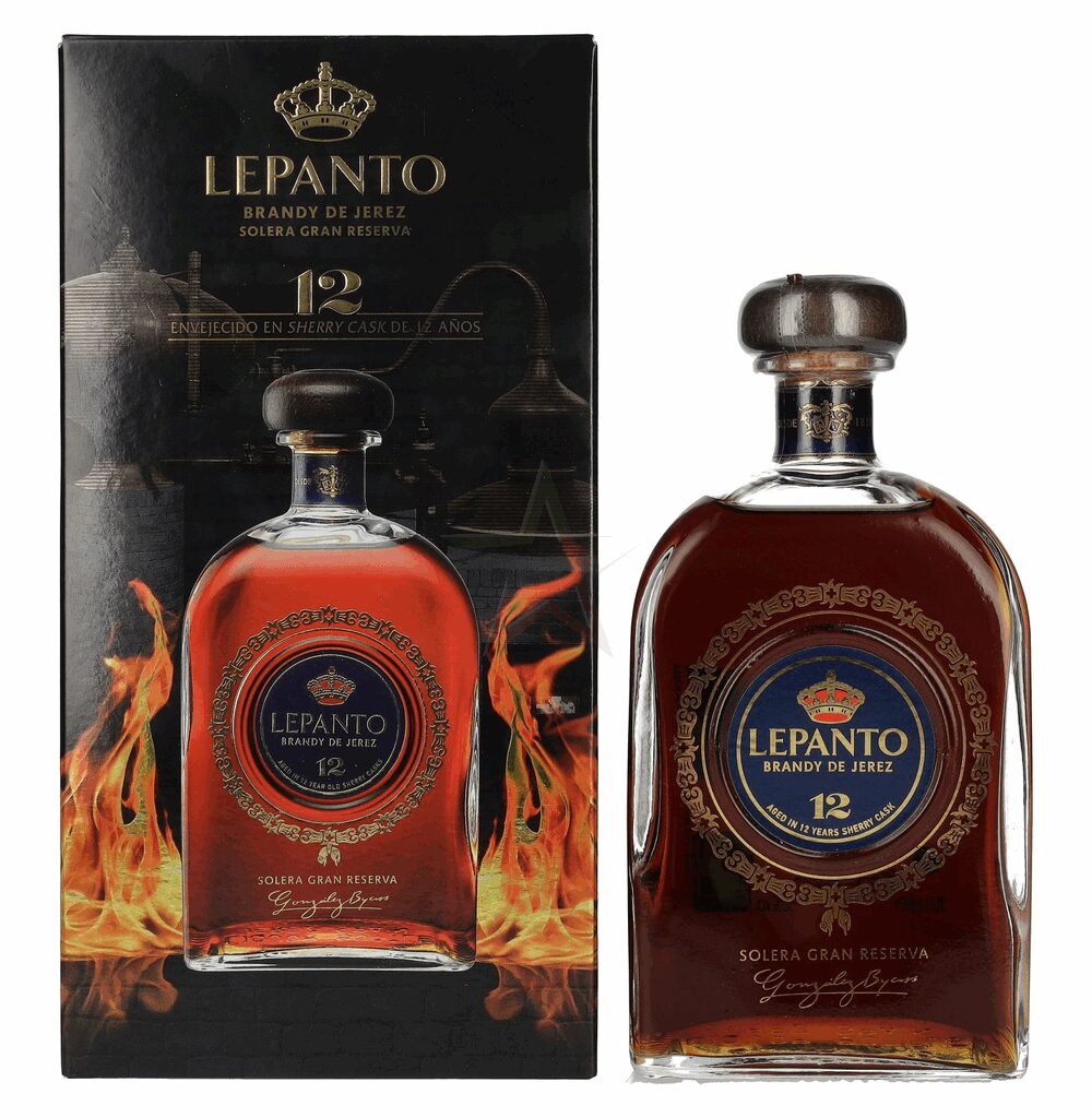 Brandy Lepanto Solera Gran Reserva 12 Y Astucciato Cl.70 36% Vol.