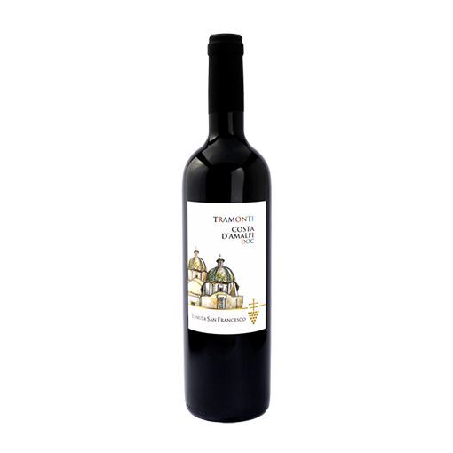 Tramonti Rosso Costa D'Amalfi Tenuta San Francesco Doc 2023 Cl.75 13% Vol.