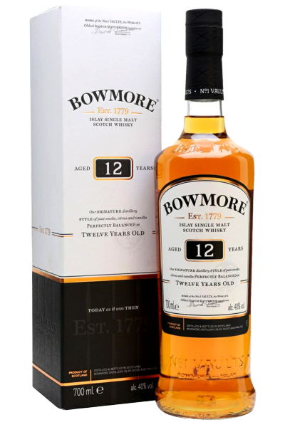 Whisky Bowmore 12 Y Astucciato Cl.70 40% Vol.