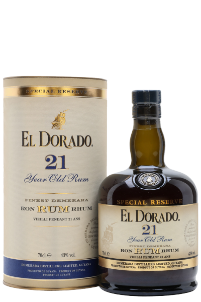 Rum El Dorado 21 Y Special Reserve Astucciato Cl.70 43% Vol.