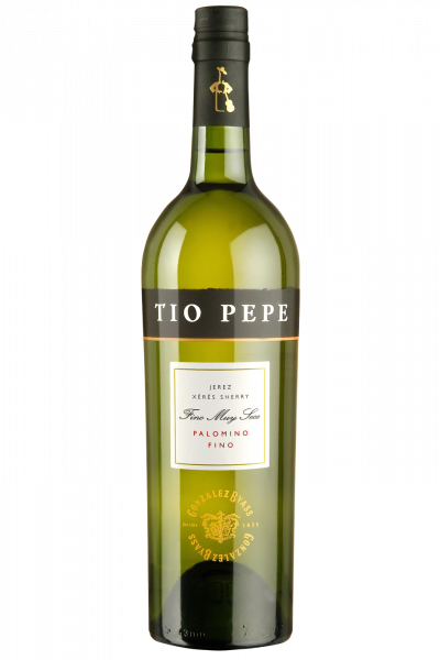 Sherry Tio Pepe Muy Seco Palomino Fino Gonzalez Byass 1 Litro 15% Vol.