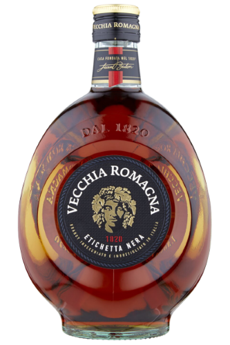 Brandy Vecchia Romagna Etichetta Nera 1 Litro 38% Vol.