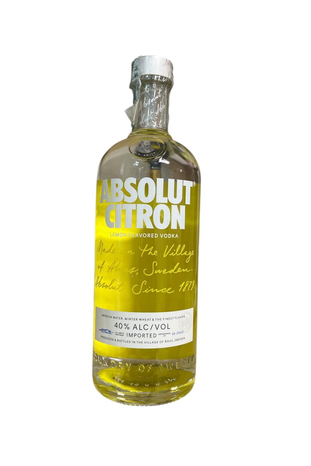 Vodka Absolut Citron 1 Litro 40% Vol.