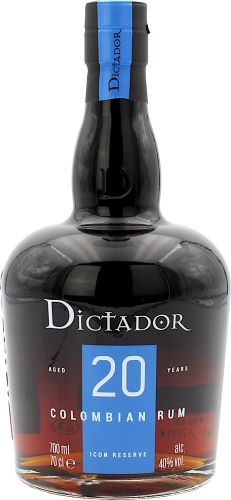 Rum Dictador 20 Y Astucciato Cl.70 40% Vol.