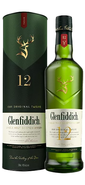 Whisky Glenfiddich 12 Y Astucciato Cl.70 40% Vol.