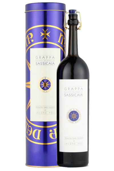 Grappa Di Sassicaia Jacopo Poli Astucciato Cl.50 40% Vol.