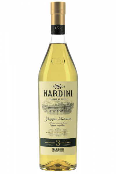Grappa Nardini 3 Anni Riserva 1 Litro 50% Vol.