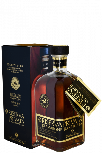 Grappa Di Amarone Riserva Privata Bottega Astucciato Cl.70 43% Vol.
