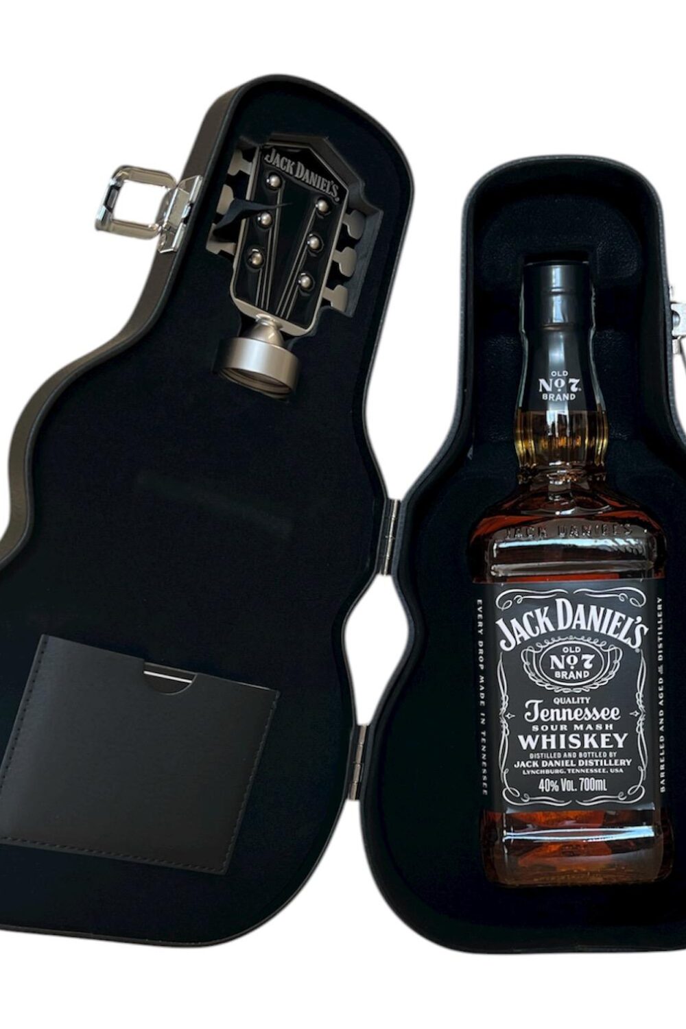 Confezione Chitarra Whiskey Tennessee Jack Daniel's Old No.7 Cl.70 40% Vol.