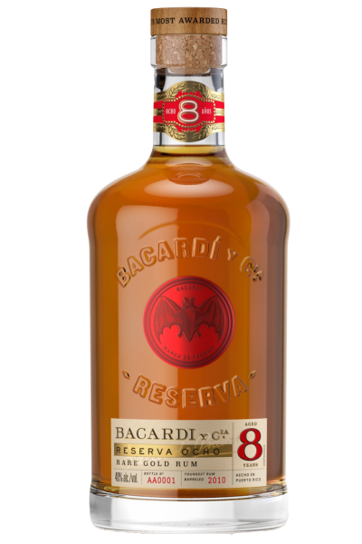 Rum Bacardi 8 Y Reserva Ocho Rare Gold Cl.70 40% Vol.