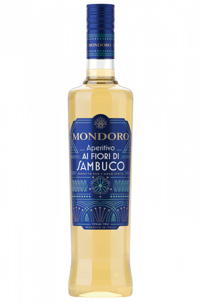 Aperitivo Mondoro Ai Fiori Di Sambuco Cl.70 14% Vol.