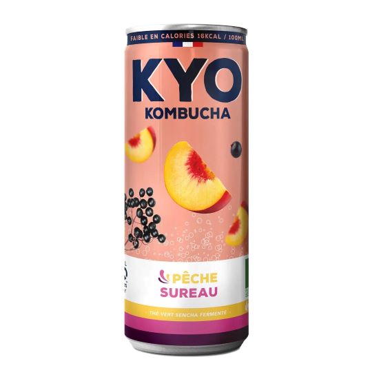 Kombucha Kyo Pesca&Sambuco Cl.33