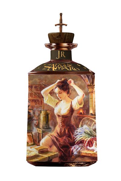 Amaro Sangue Amaro Liquore Alle Erbe J. Rose Cl.70 28% Vol.