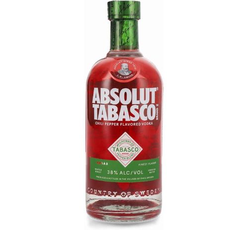 Vodka Absolut Tabasco Mc.IlHenny Co. Cl.70 38% Vol.