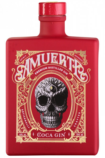 Gin Coca Amuerte Red Premium Distilled Cl.70 43% Vol.